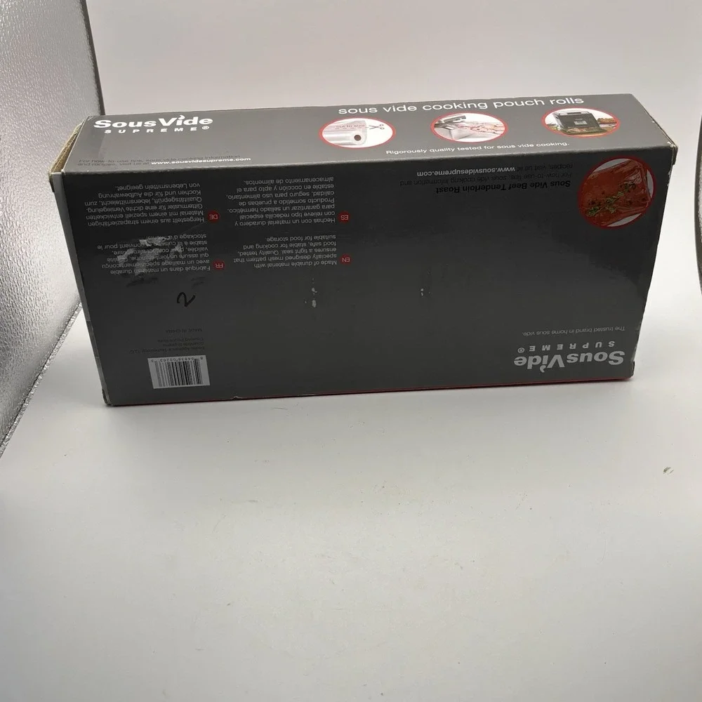 SousVide Supreme Vacuum Seal Rolls, 11 inches‎ x 20 feet, 2 Rolls In Box